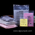 eco recyclable plastic recycled poly bags clear grs